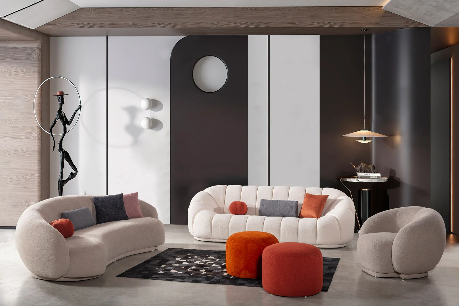 [NG-VENUS-SET] Venus | Nirvana Sofa Set (4+4+1+Ottoman)
