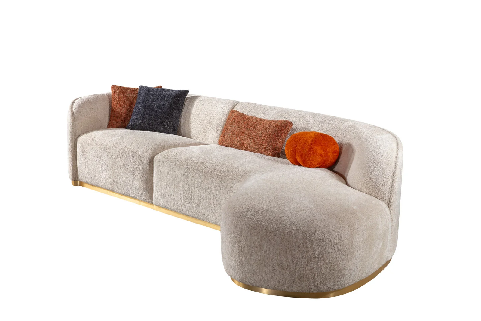 [NG-BOSS-CORNER-MOD] NANGARO - BOSS CORNER SET
(CORNER SOFA + JOSEPHINE + ARMCHAIR + OTTOMAN) - BOSS CORNER SOFA
