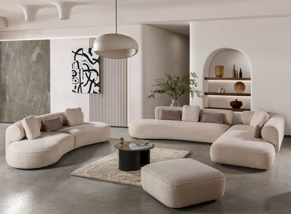 [NG-ZOI-PUFF-01] NANGARO - ZOI SET
(LOUNGER + RELAXATION MODULE + BEAN-SHAPED MODULE + OTTOMAN) - ZOI OTTOMAN